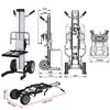 Materiaallift ML-2 met platform